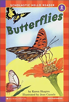 Scholastic Hello Reader Level 2-29 : Butterflies (Book+CD Set)