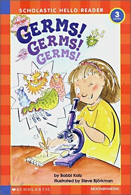 Scholastic Hello Reader Level 3-07 : Germs! Germs! Germs! (Book+CD Set)