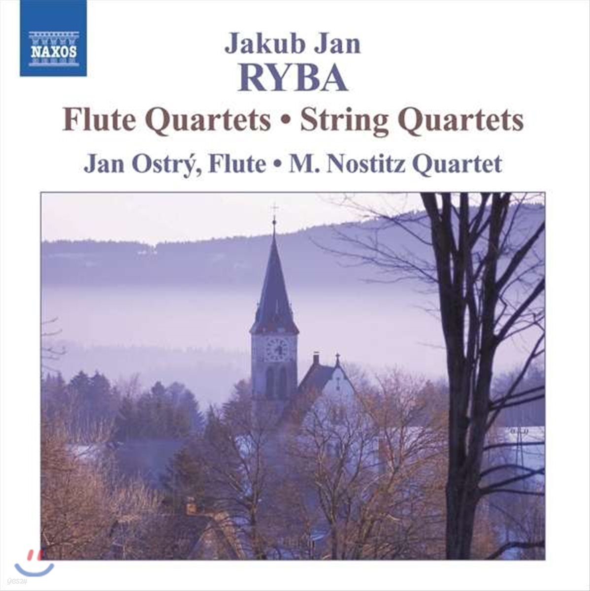 야쿱 리바: 플루트 사중주, 3개의 현악사중주 (Jakub Jan Ryba: String Quartets, Flute Quartets)
