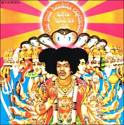 Jimi Hendrix Experience — Axis: Bold As Love 앨범 커버
