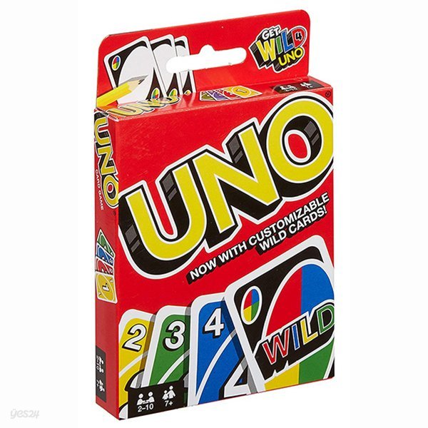 (코팅상품) Uno 마텔 우노 카드게임 보드게임
