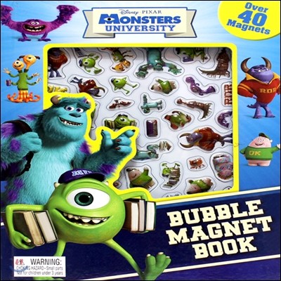 Disney Monsters University : Bubble Magnet Book