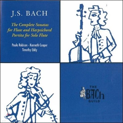 Paula Robison : ÷Ʈ ҳŸ,  ÷Ʈ ĸƼŸ (Bach: The Complete Sonatas for Flute & Harpsichord, Partita for Solo Flute)