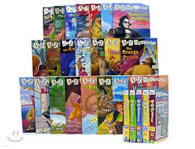 A to Z Mysteries Book + Tape 26 Full Set