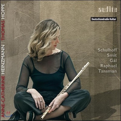 Anne-Catherine Heinzmann 20 ÷Ʈ ҳŸ 2 - ȣ / Ʈ / ź  (Schulhoff / Smit / Gal / Raphael / Tansman: Flute Works)