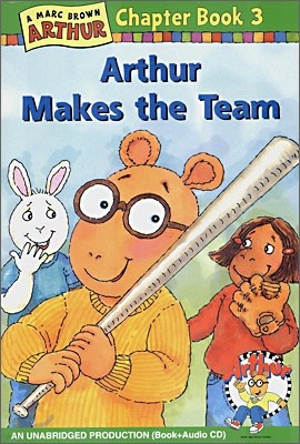 An Arthur Chapter Book 3 : Arthur Makes the Team (Book+CD Set)