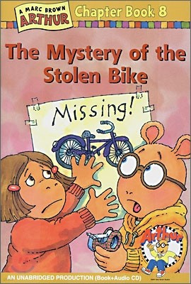An Arthur Chapter Book 8 : The Mystery of the Stolen Bike (Book+CD Set)