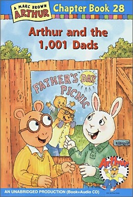 An Arthur Chapter Book 28 : Arthur and the 1,001 Dads (Book+CD Set)
