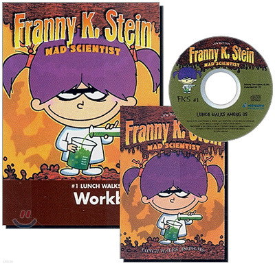 Franny K. Stein, Mad Scientist #1 : Lunch Walks Among Us (Book+CD+Workbook Set)