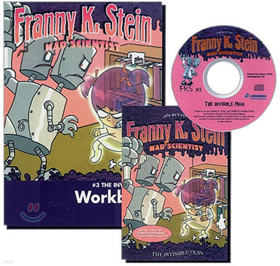 Franny K. Stein, Mad Scientist #3 : The Invisible Fran (Book+CD+Workbook Set)