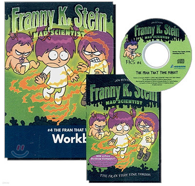 Franny K. Stein, Mad Scientist #4 : The Fran That Time Forgot (Book+CD+Workbook Set)