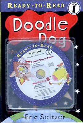 Ready-To-Read Level 1 : Doddle Dog in Space / Doodle Dog (2 Books+CD Set)