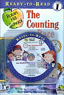 Ready-To-Read Level 1 : (Robin Hill School) The Counting Race / One Hundred Days (2 Books+CD Set)