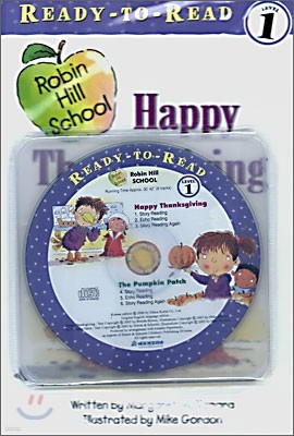 Ready-To-Read Level 1 : (Robin Hill School) Happy Thanksgiving / The Pumpkin Patch (2 Books+CD Set)