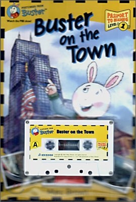 Postcards From Buster Level 1 : Buster on the Town (Book+Tape Set)