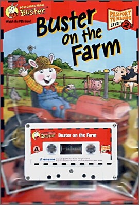 Postcards From Buster Level 2 : Buster on the Farm (Book+Tape Set)