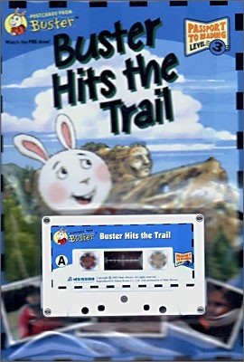 Postcards From Buster Level 3 : Buster Hits the Trail (Book+Tape Set)