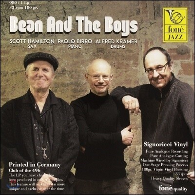 Scott Hamilton — Beans And The Boys 앨범 커버