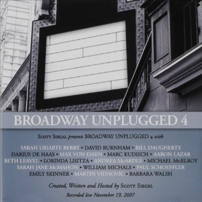 Various Artists - Broadway Unplugged 4 (CD)