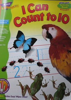 I Can Count to 10: Wipe-off Activity Book (Reusable)