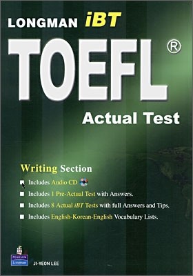 LONGMAN iBT TOEFL Actual Test W