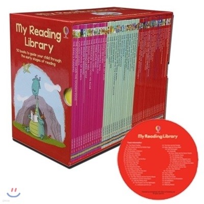 [  2ܰ] Usborne My Reading Library 50 Ʈ (Book & CD)