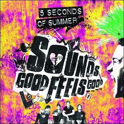 5 Seconds Of Summer — Sounds Good Feels Good 앨범 커버