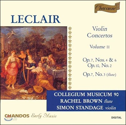Collegium Musicum 90 장 마리 르클레르: 바이올린 협주곡 2집 (Jean Marie Leclair: Violin Concertos II)