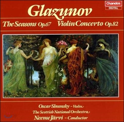 Neeme Jarvi 글라주노프: 사계, 바이올린 협주곡 (Glazunov: The Seasons Op.67, Violin Concerto Op.82)