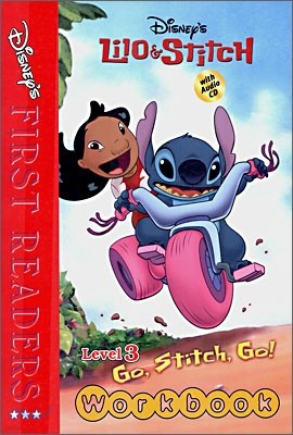 Disney's First Readers Level 3 Workbook : Go, Stitch, Go! - LILO & STITCH