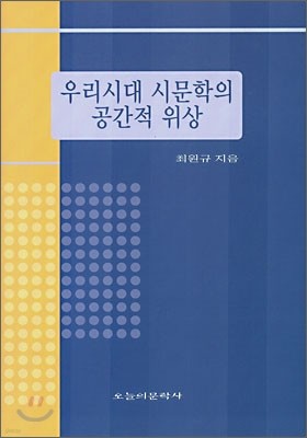 우리시대 시문학의 공간적 위상