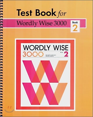 Test Book for Wordly Wise 3000 : Book 2