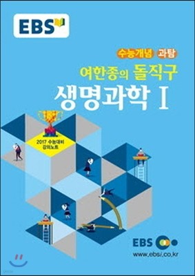 EBSi 강의교재 수능개념 과학탐구영역 여한종의 돌직구 생명과학 1 (2016년)