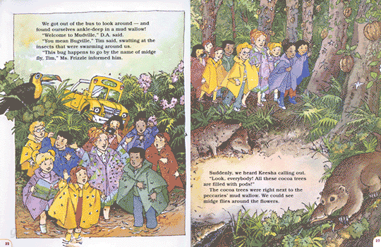 Magic School Bus : In the Rain Forest