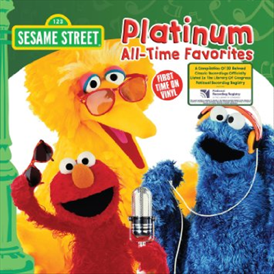 Sesame Street,세서미 스트리트 — Platinum All-Time Favorites 앨범 커버