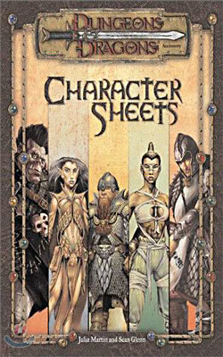 Dungeons and Dragons Third Edition Player Character Record Sheets