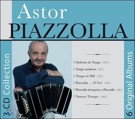 Astor Piazzolla ƽ丣 Ǿ - 6  ٹ (3 CD Collection - 6 Original Albums 1955-1962)