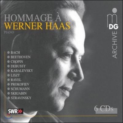Werner Haas ׸ Ͻ ߸  -  / 亥 /  / Ʈ (Hommage a Werner Haas - Bach / Beethoven / Chopin / Liszt)