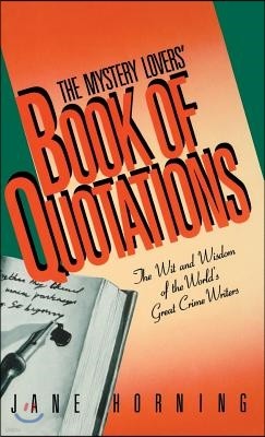 The Mystery Lovers' Book of Quotations