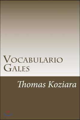 Vocabulario Gales