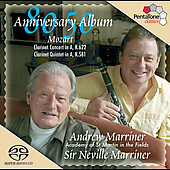 [SACD] Andrew Marriner, Neville Marriner / Ʈ : Ŭ󸮳 ְ,  (Mozart : Clarinet Concert K.622, Clarinet Quintet K.581) (SACD Hybrid//5186048)