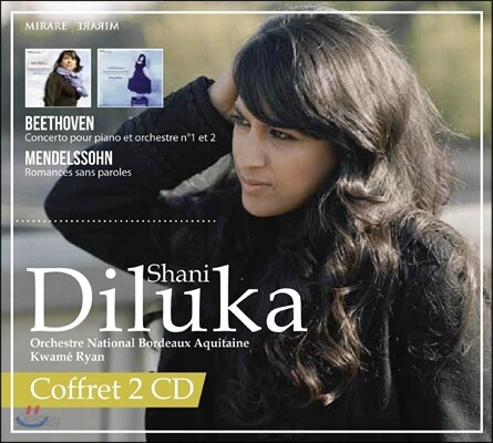 Shani Diluka 샤니 딜루카 - 베토벤: 피아노 협주곡 / 멘델스존: 변주곡 (Beethoven: Piano Concertos / Mendelssohn: Variations Serieuses)
