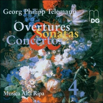 Musica Alta Ripa 텔레만: 협주곡과 실내악 작품 4집 (Telemann: Concertos & Chamber Music Vol.4