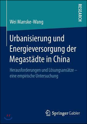 Urbanisierung Und Energieversorgung Der Megastadte in China: Herausforderungen Und Losungsansatze - Eine Empirische Untersuchung