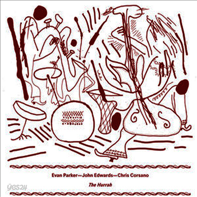 Evan Parker/John Edwards/Chris Corsano - Hurrah (Vinyl LP)