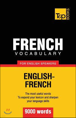 French vocabulary for English speakers - 9000 words