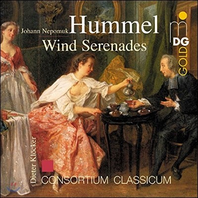 Consortium Classicum / Dieter Klocker ɸ:   (Hummel: Wind Serenades)