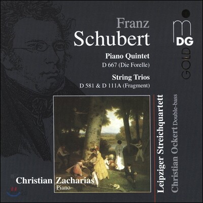 Christian Zacharias / Leipziger Streichquartett 슈베르트: 피아노 오중주 '송어' (Schubert: Piano Quintet 'Trout' D667)