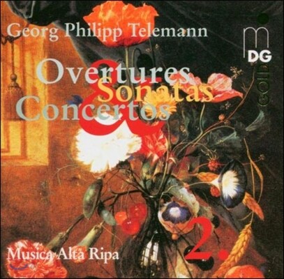 Musica Alta Ripa 텔레만: 서곡과 협주곡집 2 (Telemann: Overtures, Sonatas & Concertos Vol.2)
