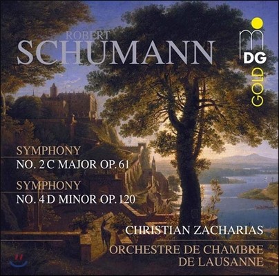 Christian Zacharias :  2, 4 (Schumann: Symphonies No.2 OP.61, No.4 Op.120)